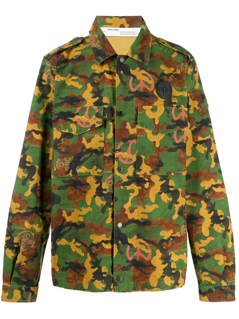 camouflage print shirt 1