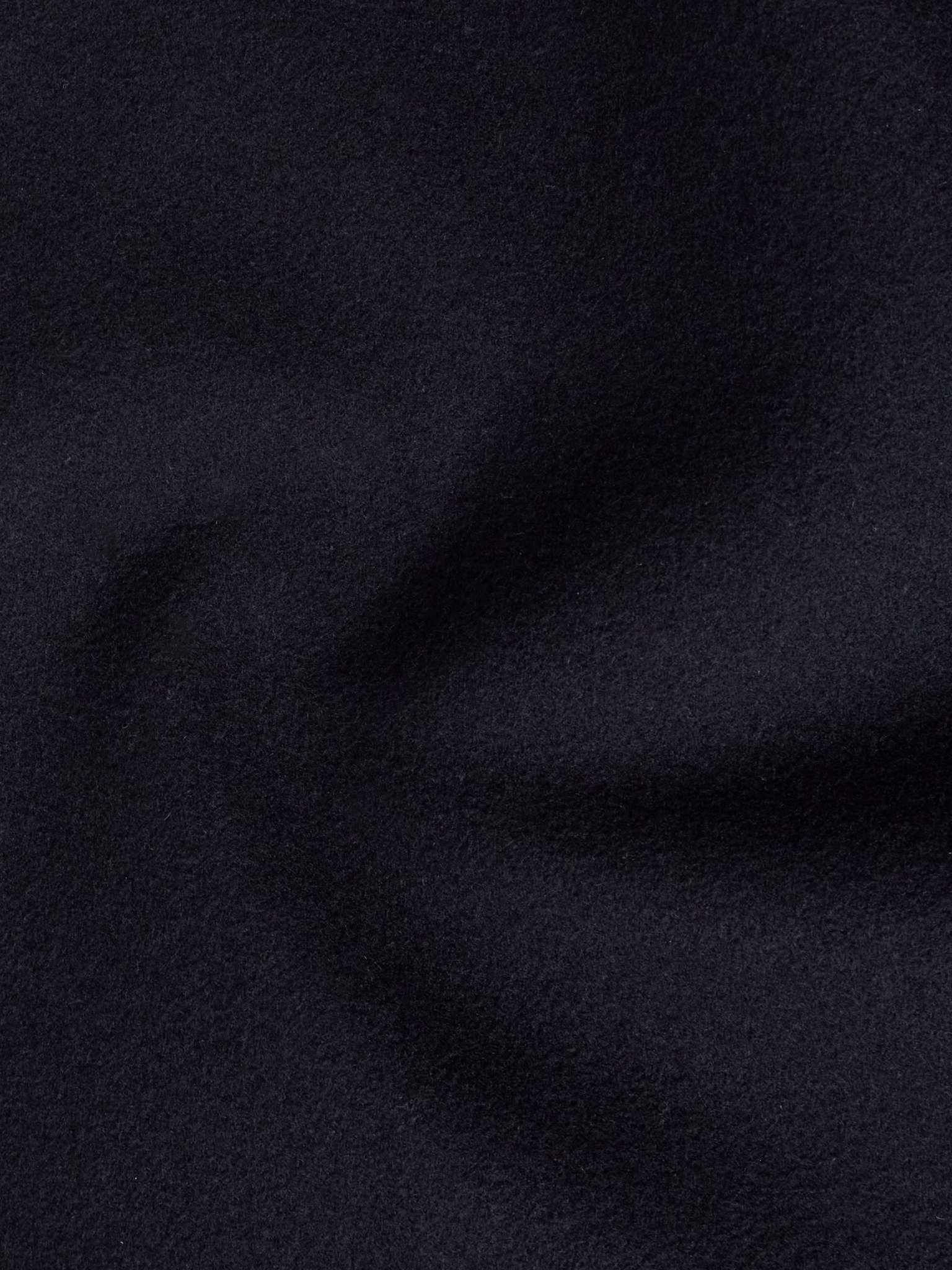 Oversized Double-Breasted Wool Coat - 3