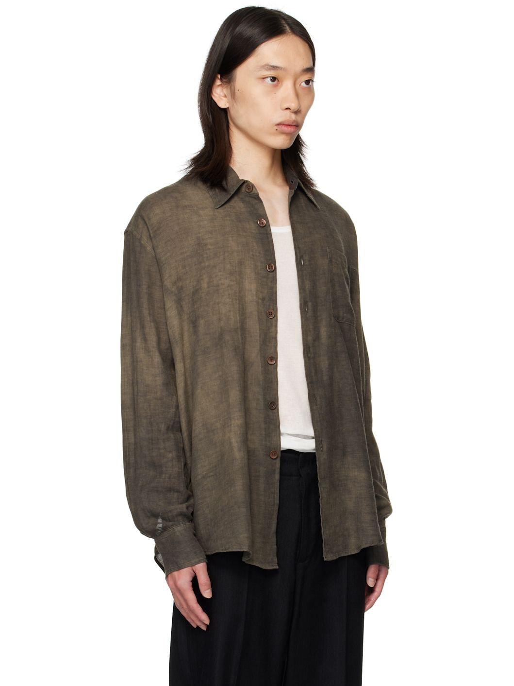 Gray Above Shirt - 2