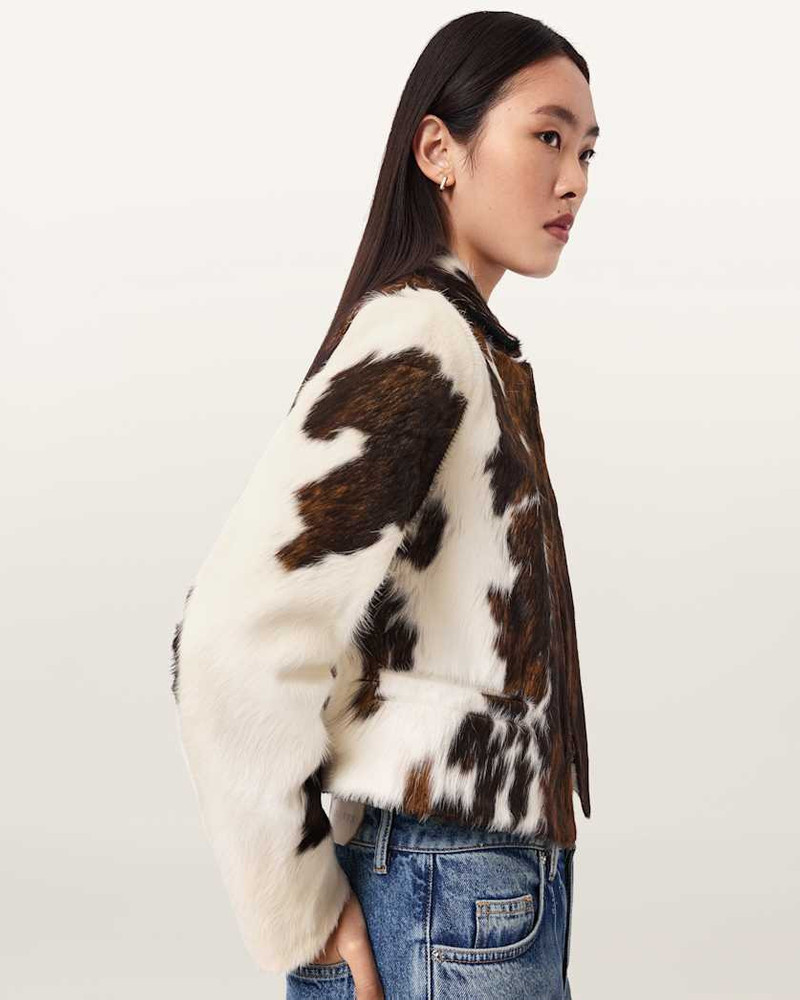 APTON DAPPLE COWHIDE BLAZER 6