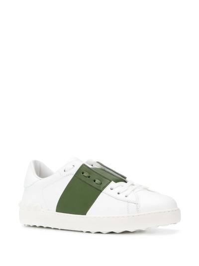 Valentino striped open sneakers outlook