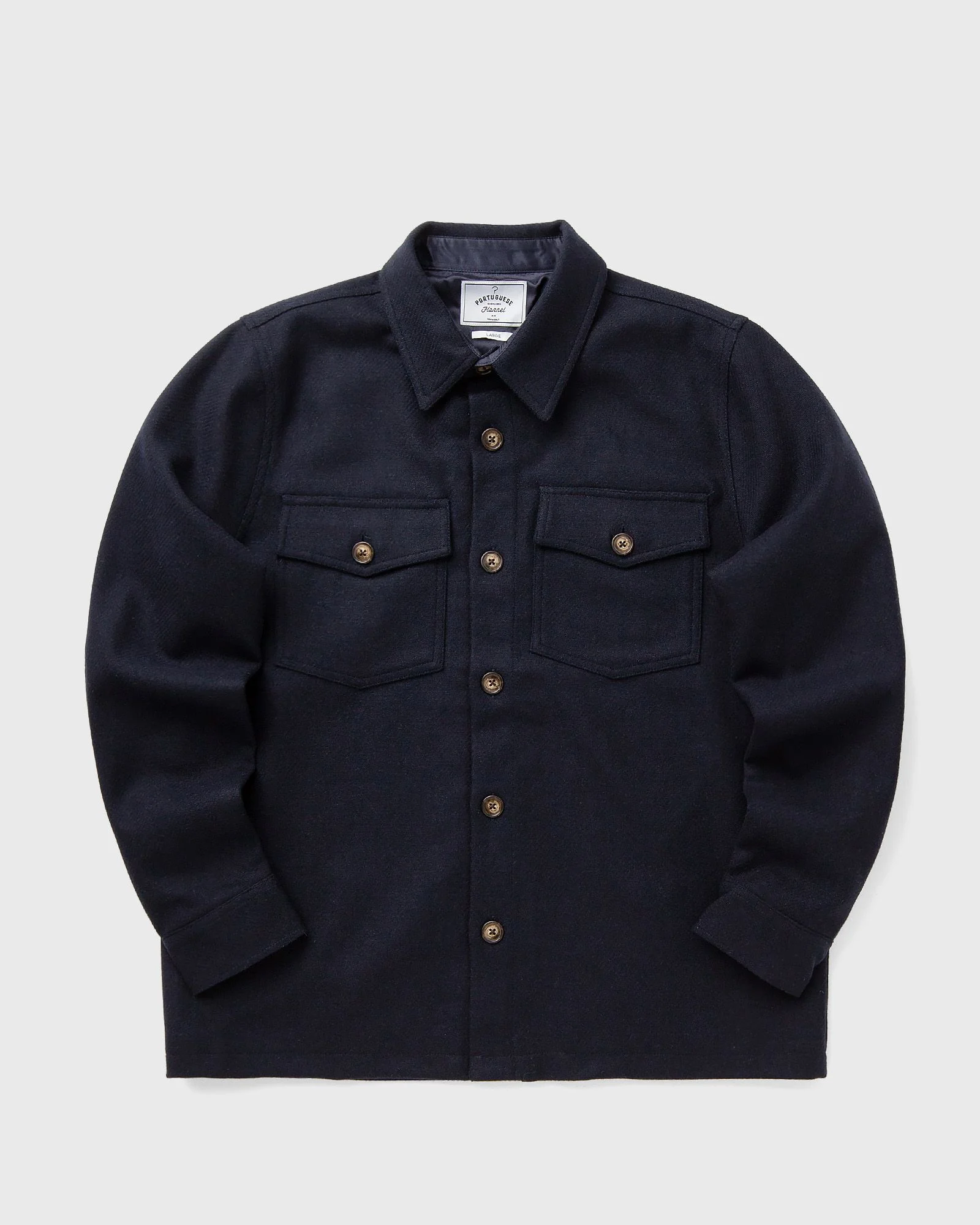 WOOL FIELD OVERSHIRT - 1
