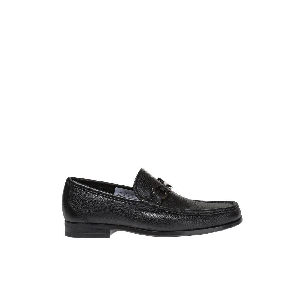 GRAIN LEATHER LOAFERS - 1