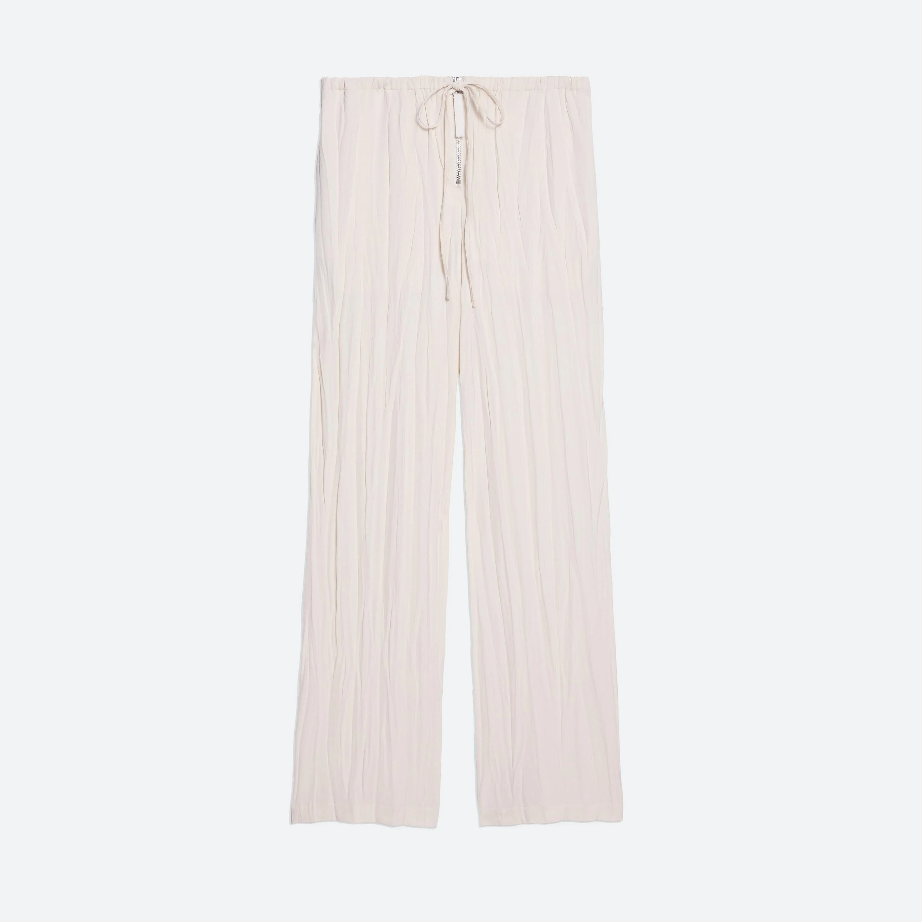 CRUSHED SATIN PANT - 1