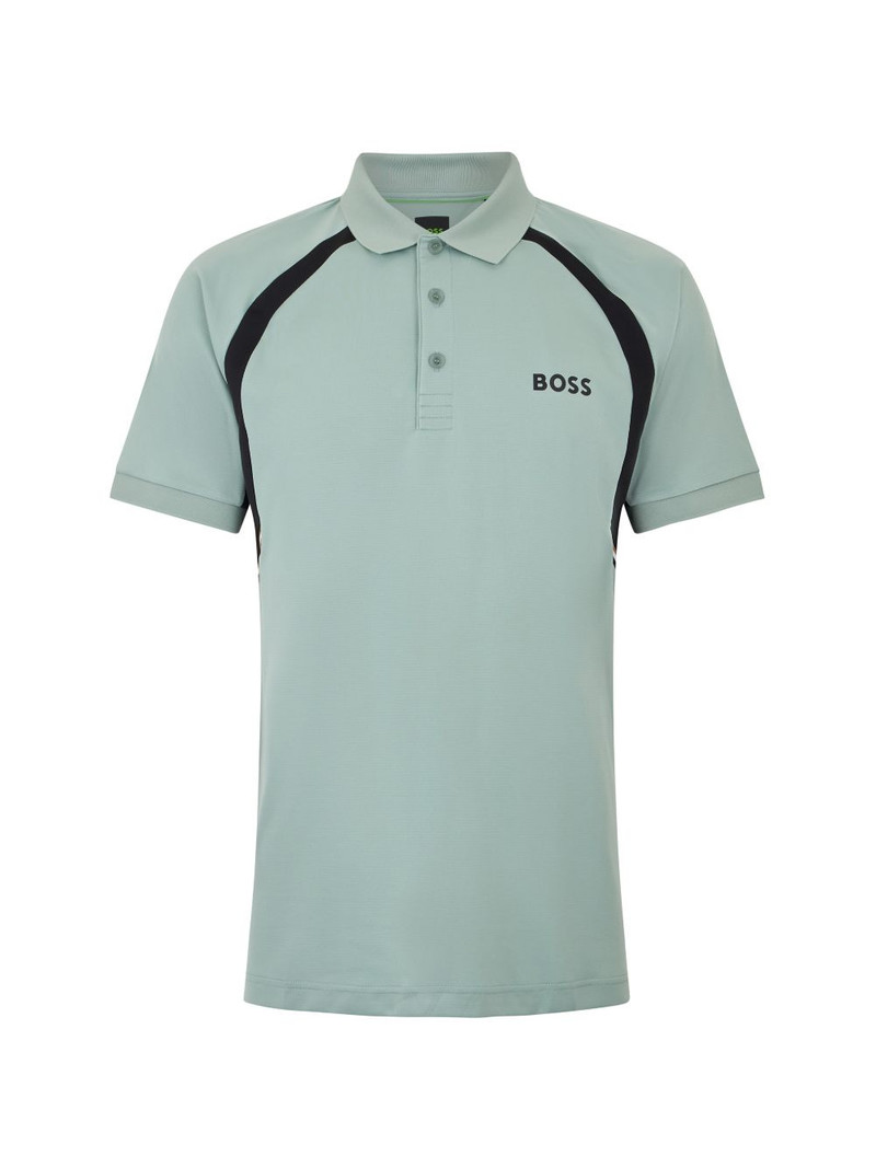 logo polo shirt 1