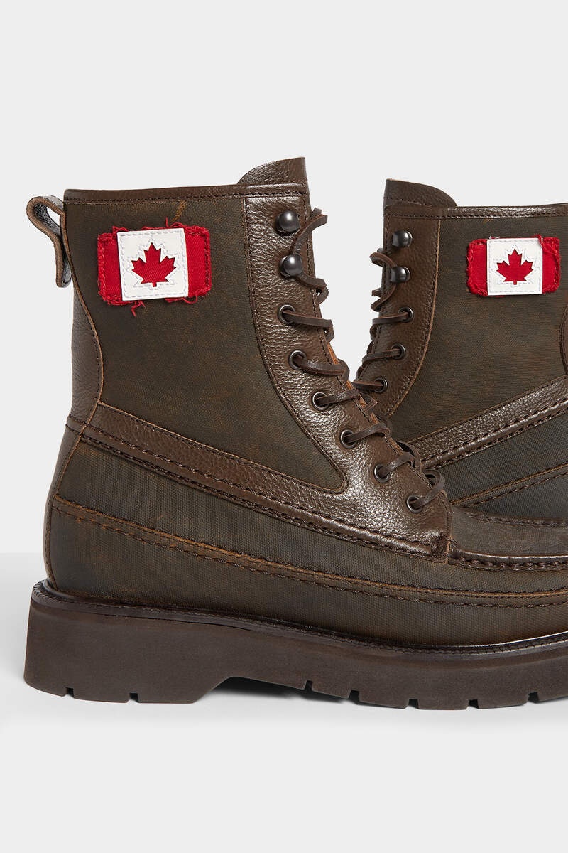 CANADIAN FLAG ANKLE BOOTS - 4