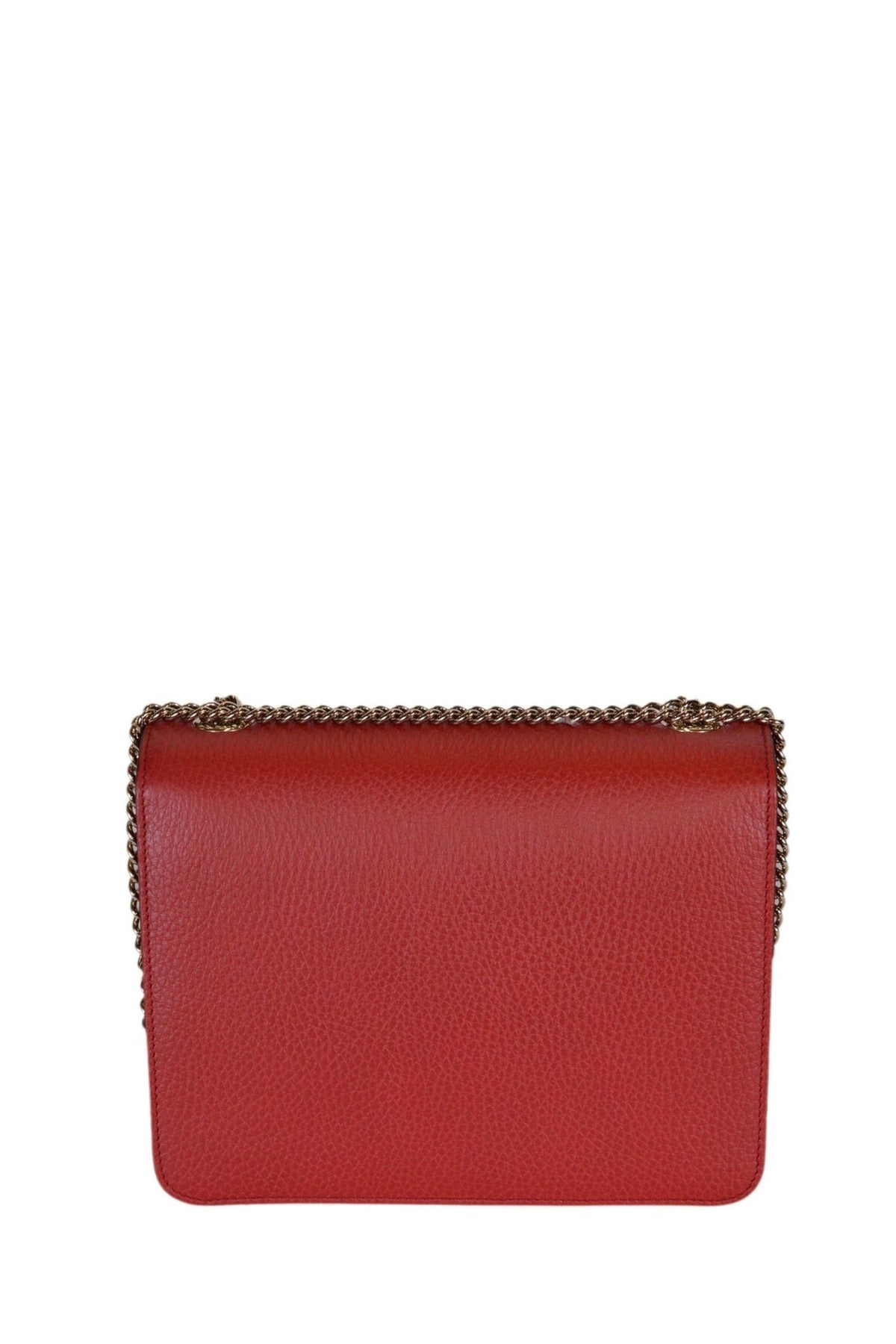 Interlocking shoulder bag GG Red Leather - 2