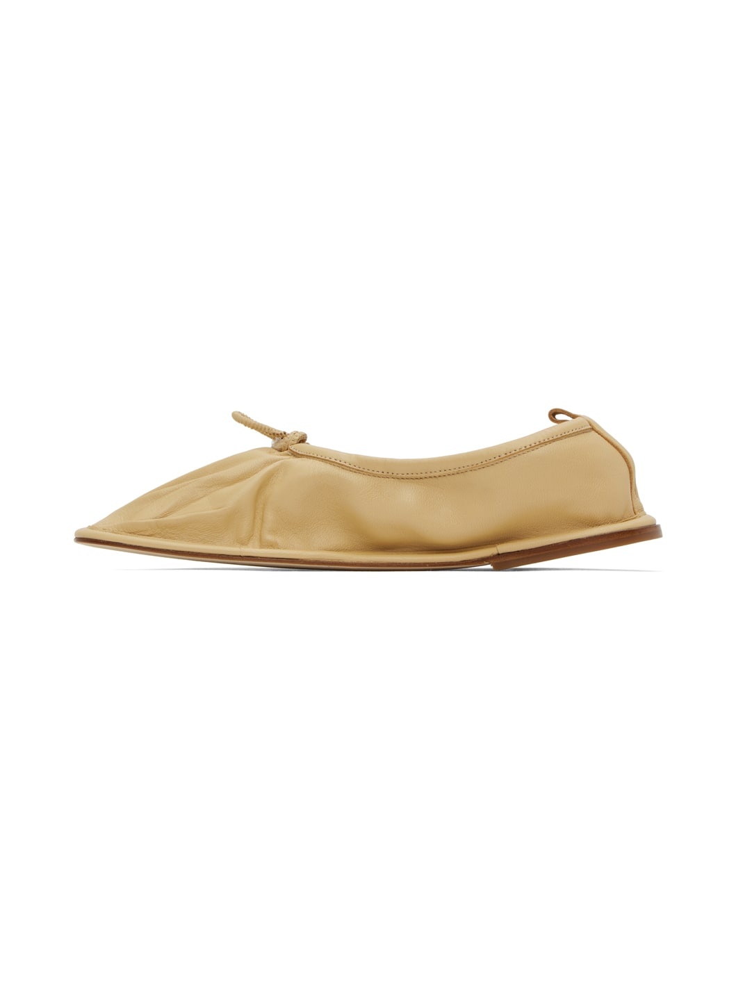 Beige Puntera Ballerina Flats - 3