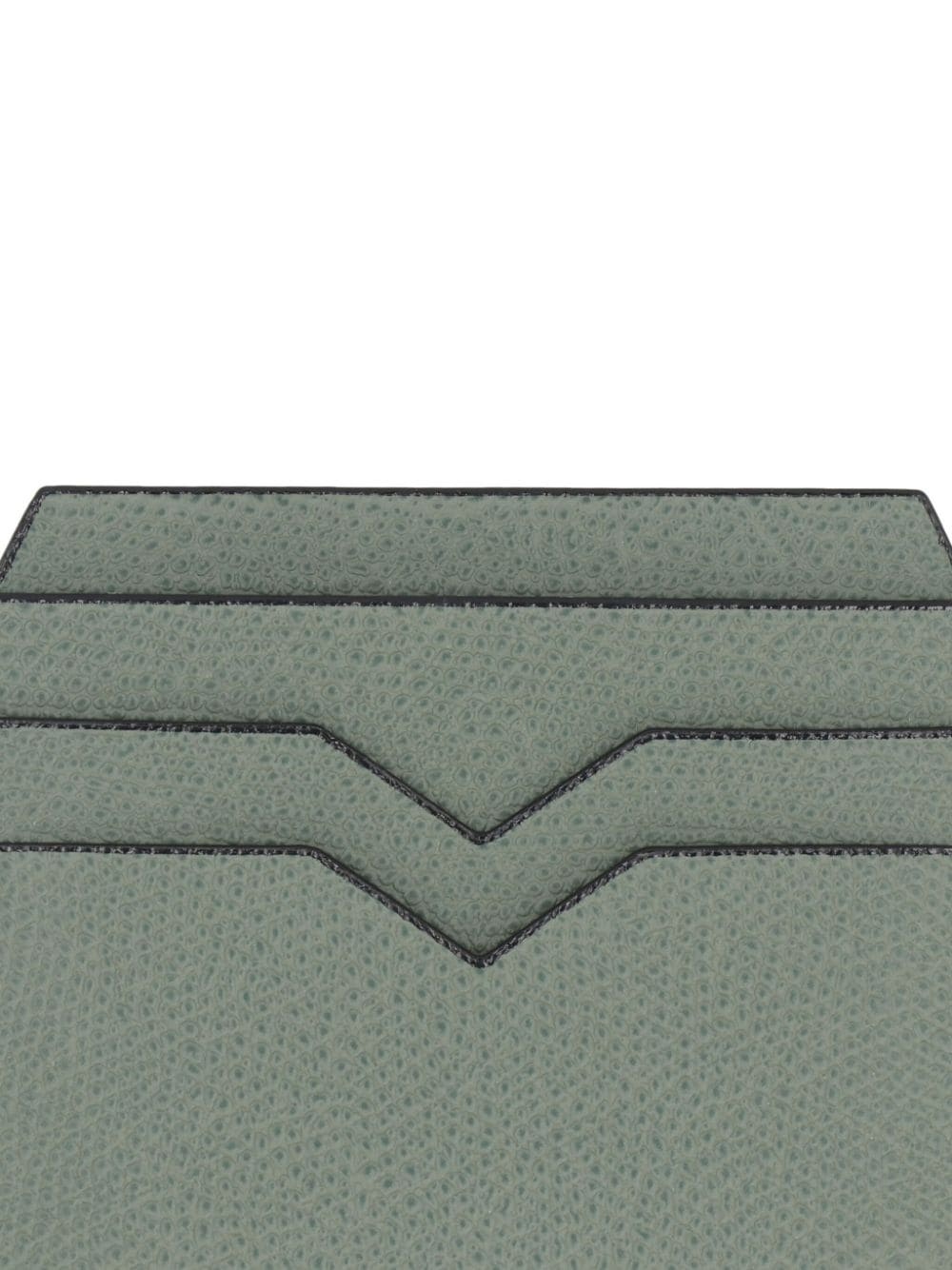 textured leather cardholder - 2