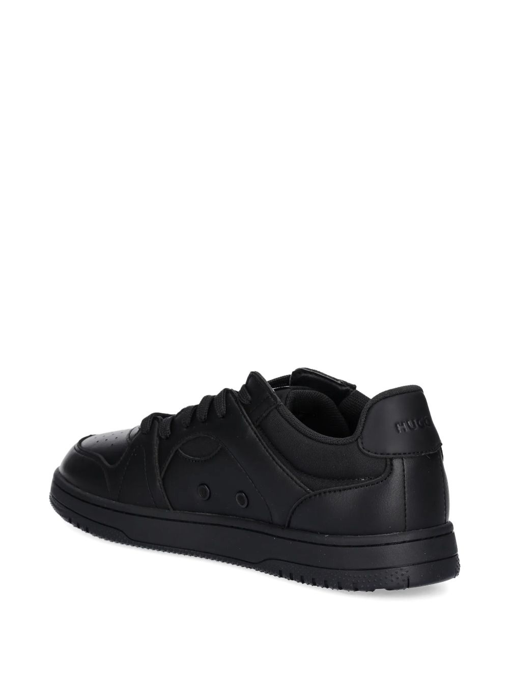 logo-debossed sneakers - 3