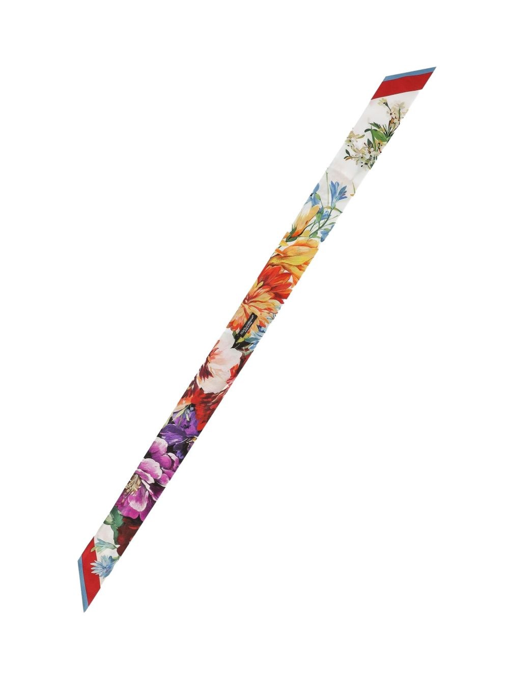 floral-print scarf - 2