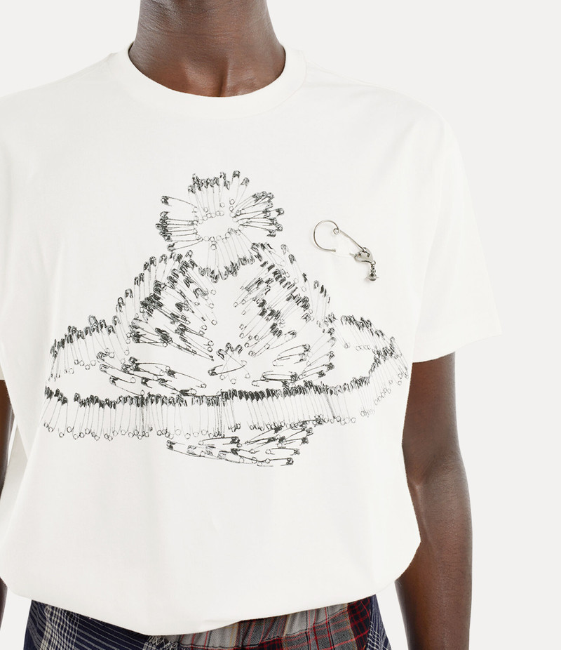 SAFETY PIN ORB CLASSIC T-SHIRT 5