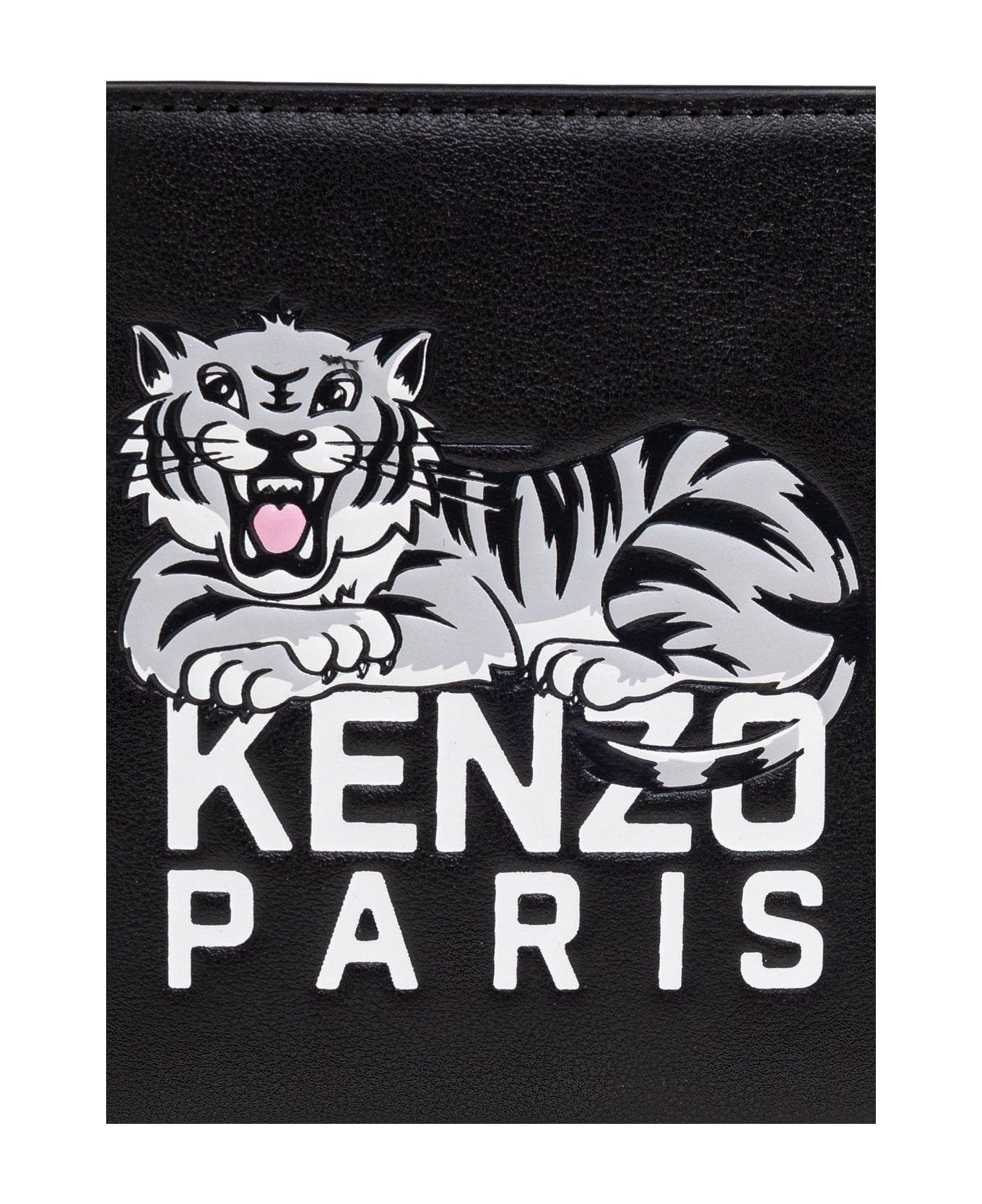 Varsity Logo Detailed Mini Wallet - 5