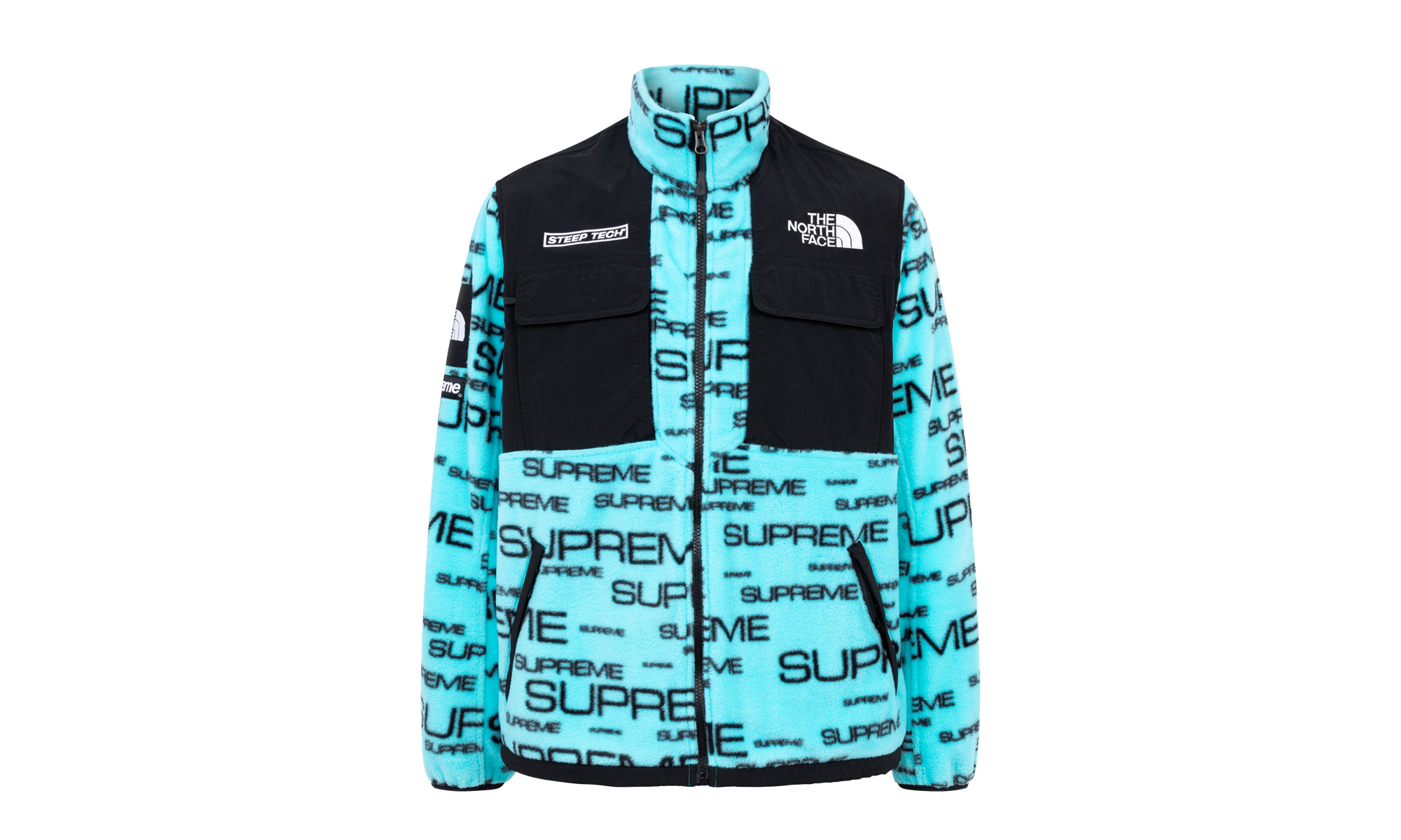 Supreme TNF Steep Tech Fleece Jacket | stadiumgoods | REVERSIBLE