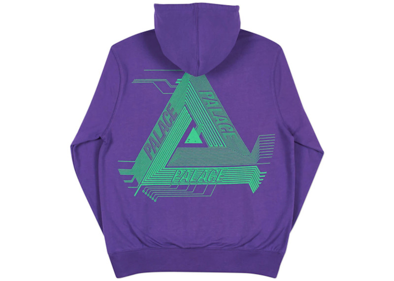 PALACE Palace Surkit Hood Purple/Green outlook