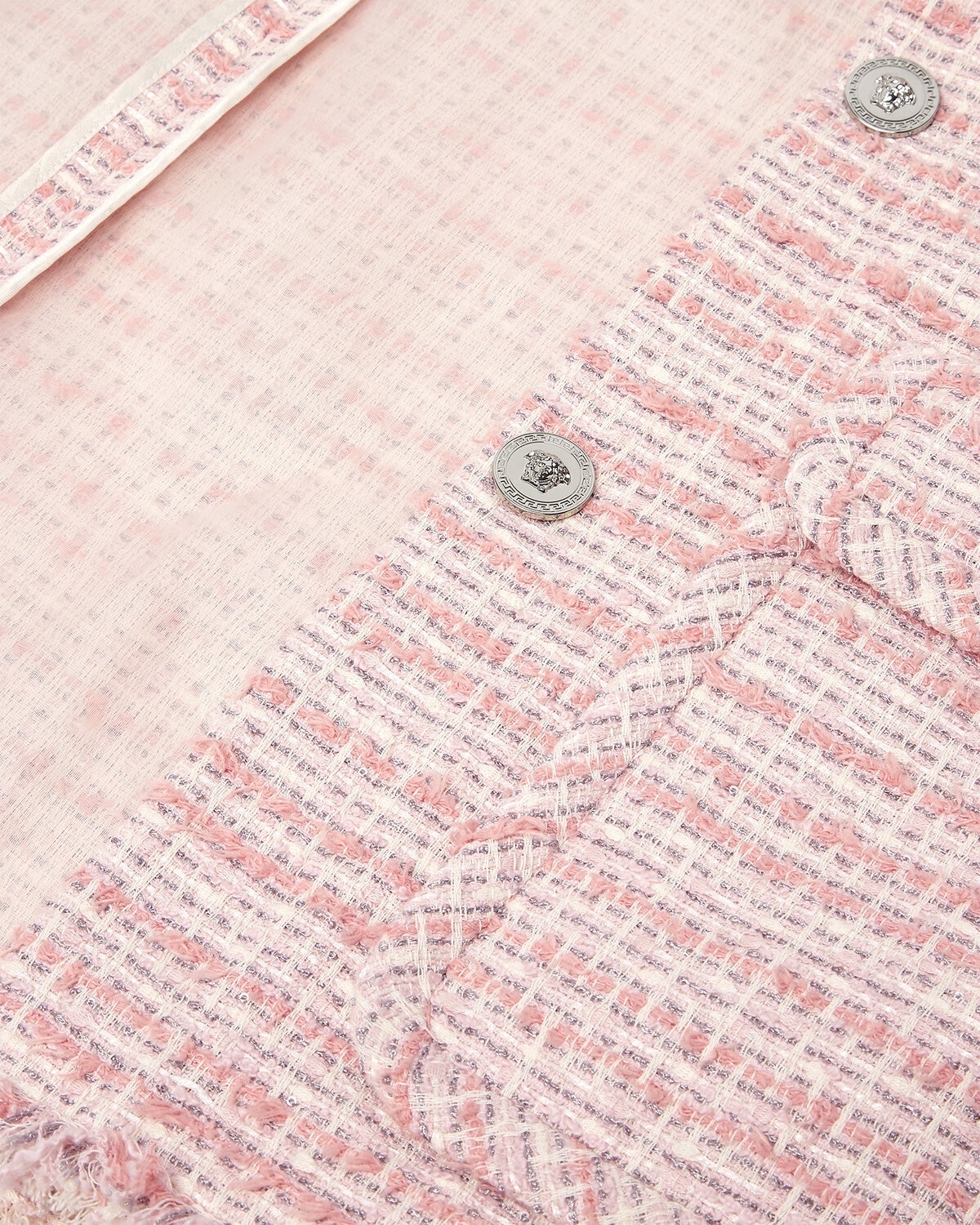 Oversized Tweed Vest - 6