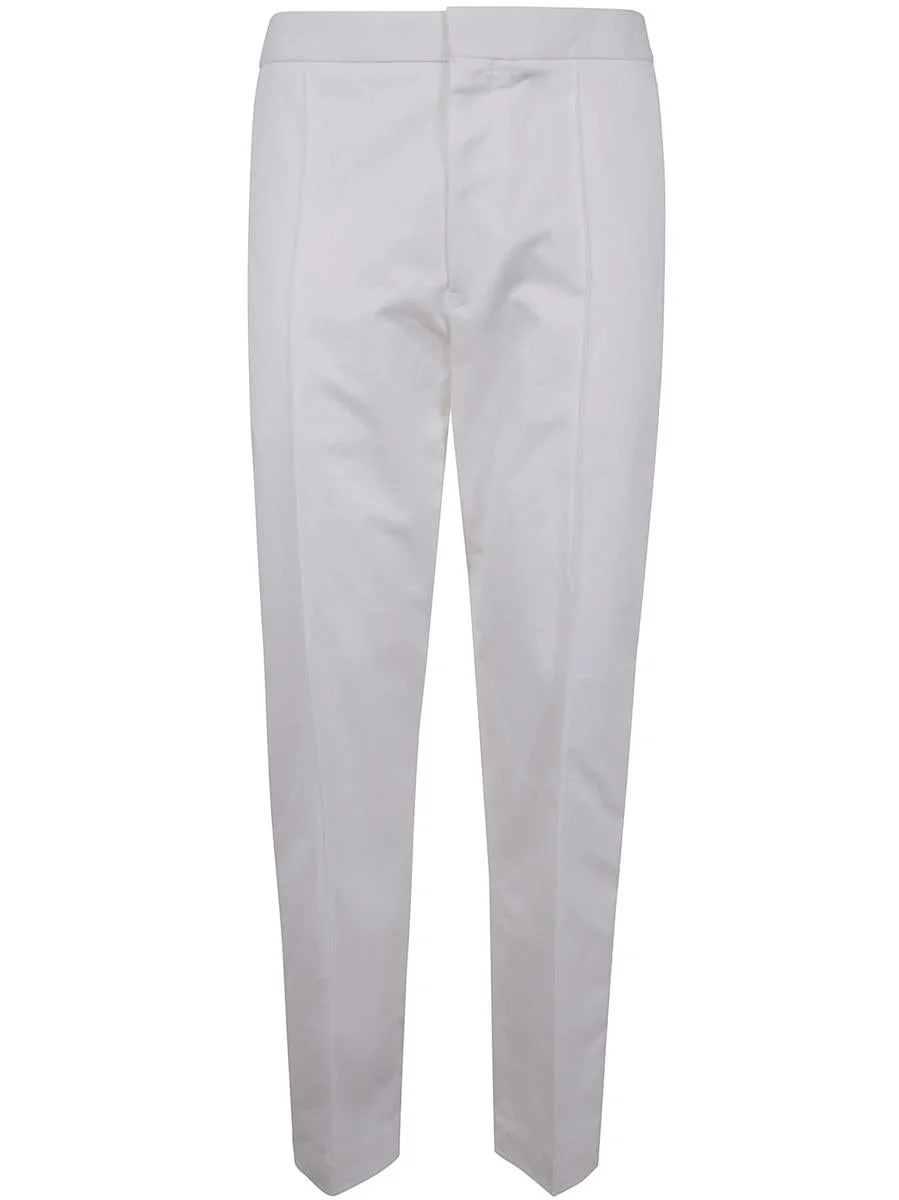 Zegna Cotton Linen And Silk Pants Clothing - 1