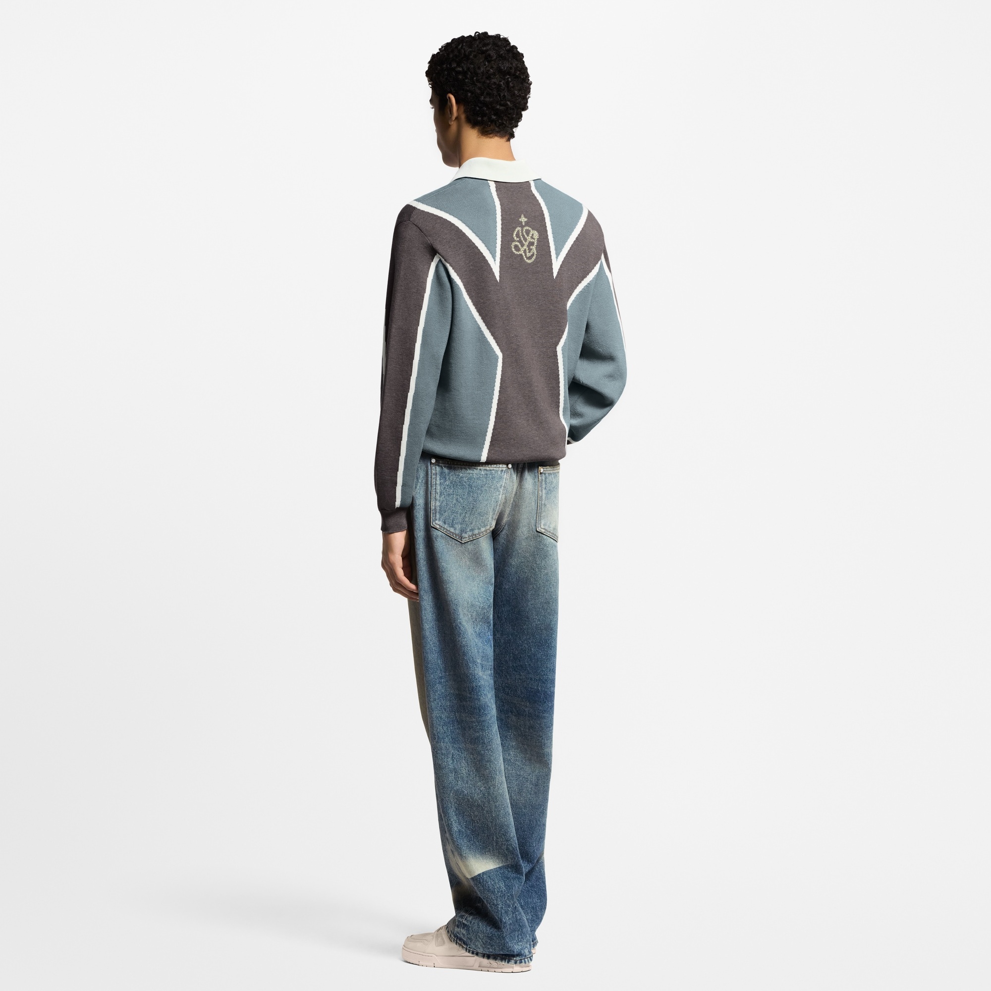 Sunfaded Effect Denim Skate Pants - 3