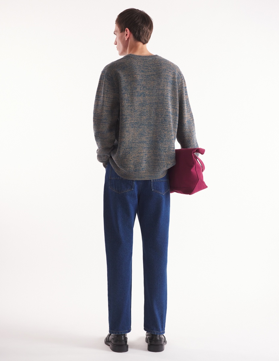 STRAIGHT DENIM JEANS - 5