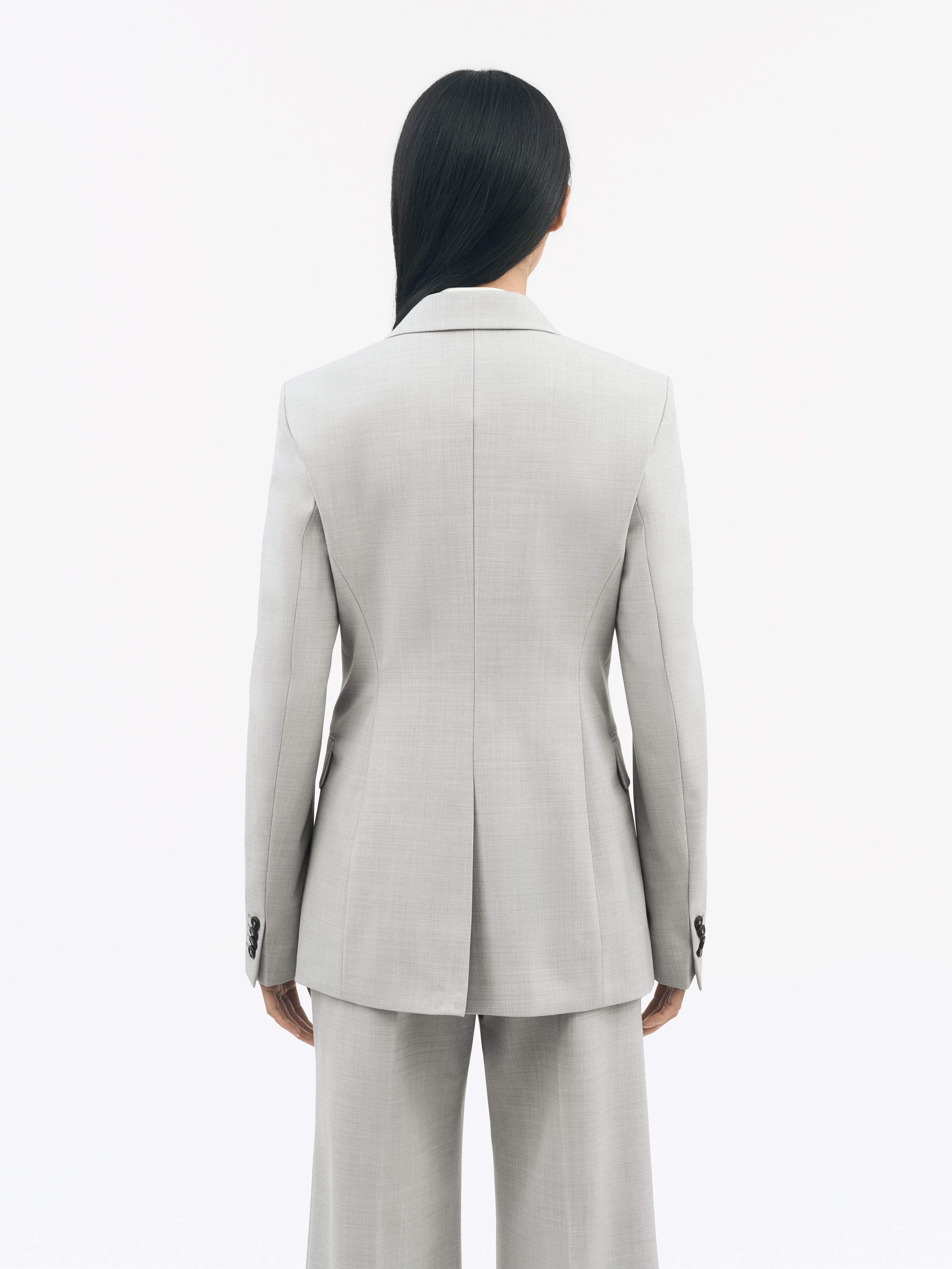 Narina Classic Wool Blend Blazer - 4