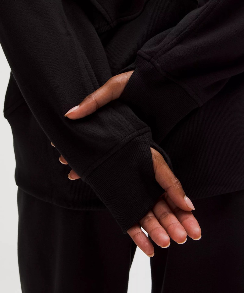 Scuba Oversized Half-Zip Hoodie *Long 4