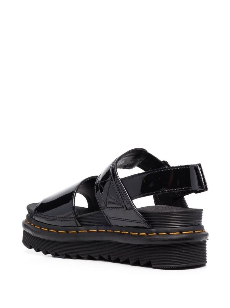 Voss patent-leather sandals - 3