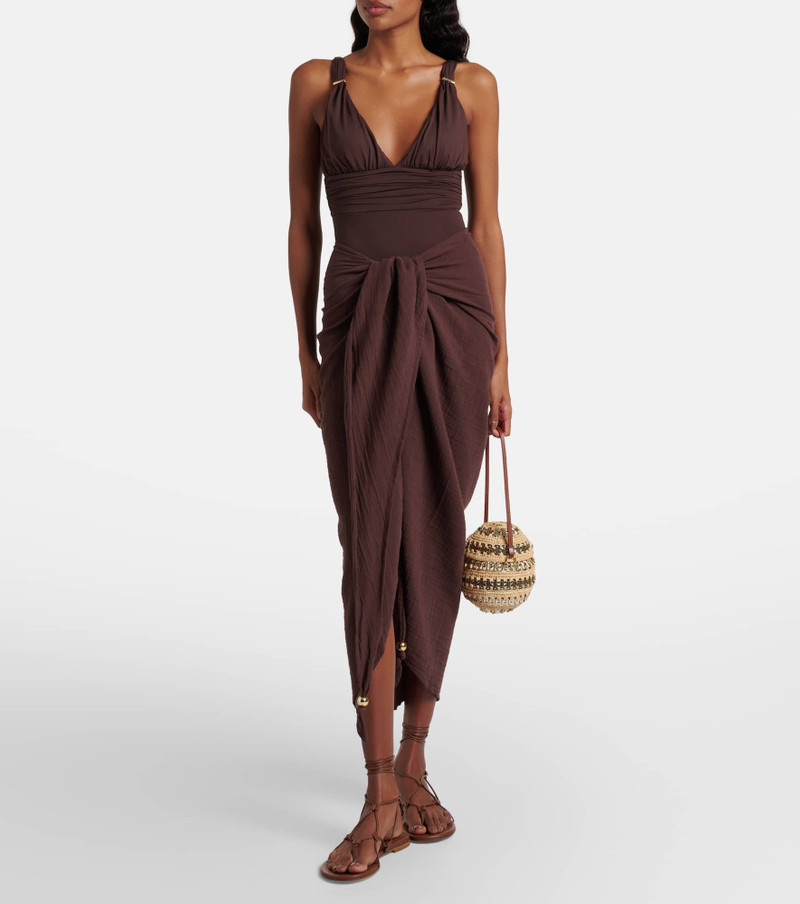 MELISSA ODABASH Winnie cotton beach cover-up outlook