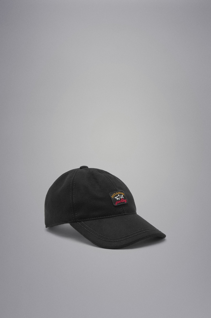 WOOL BASEBALL CAP - 1
