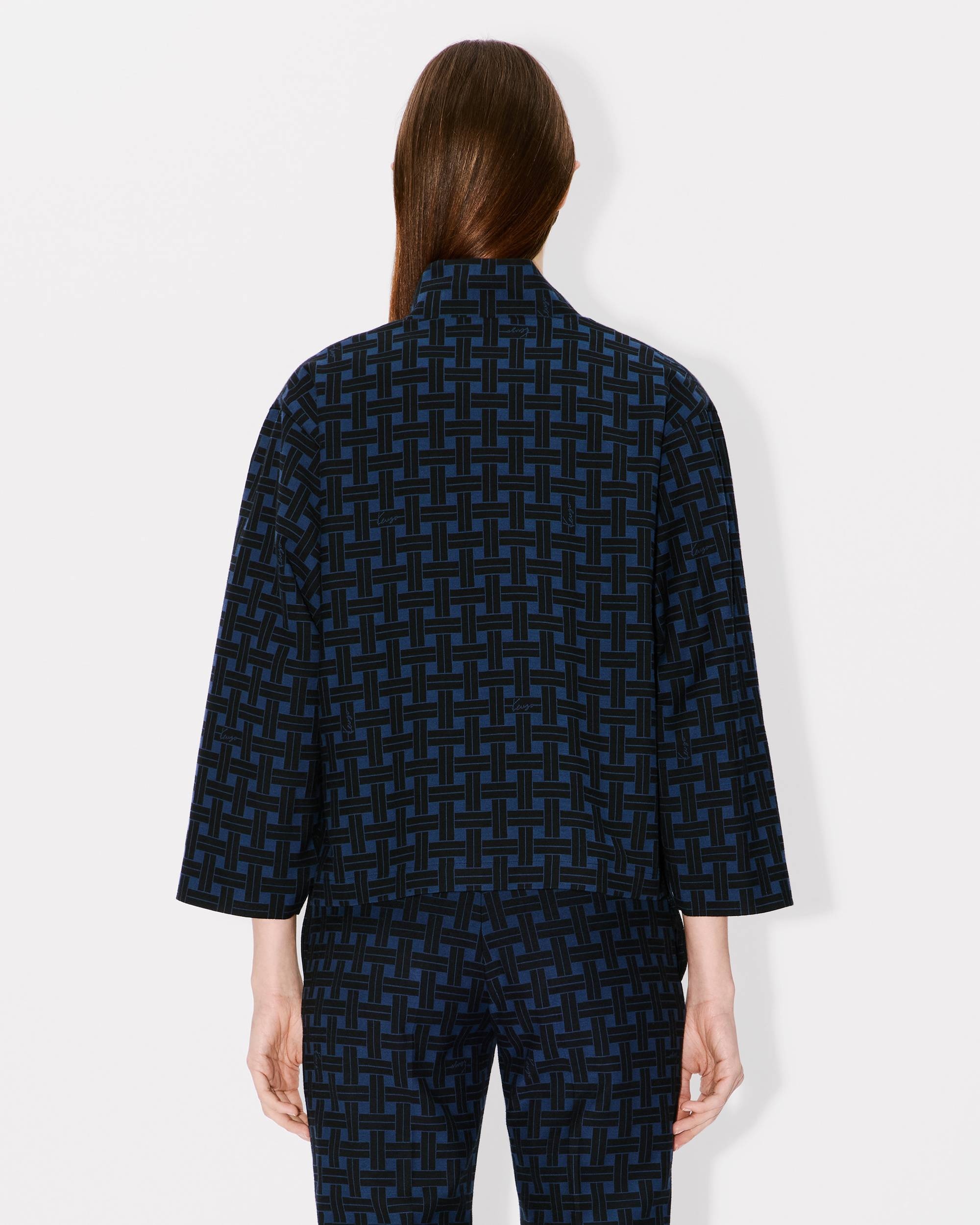 'KENZO Weave' light kimono jacket - 5