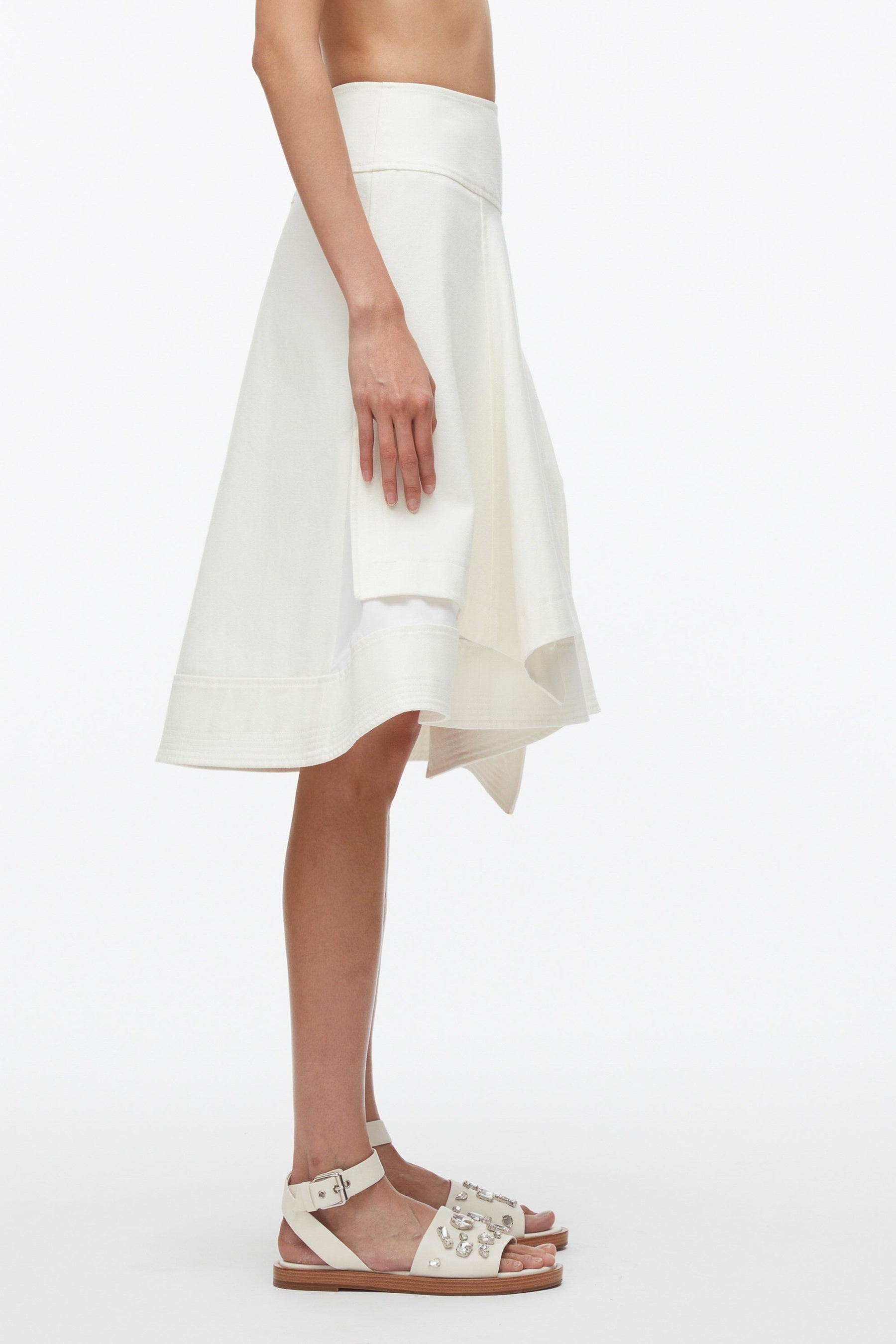 Layered Flounce Skirt - 3