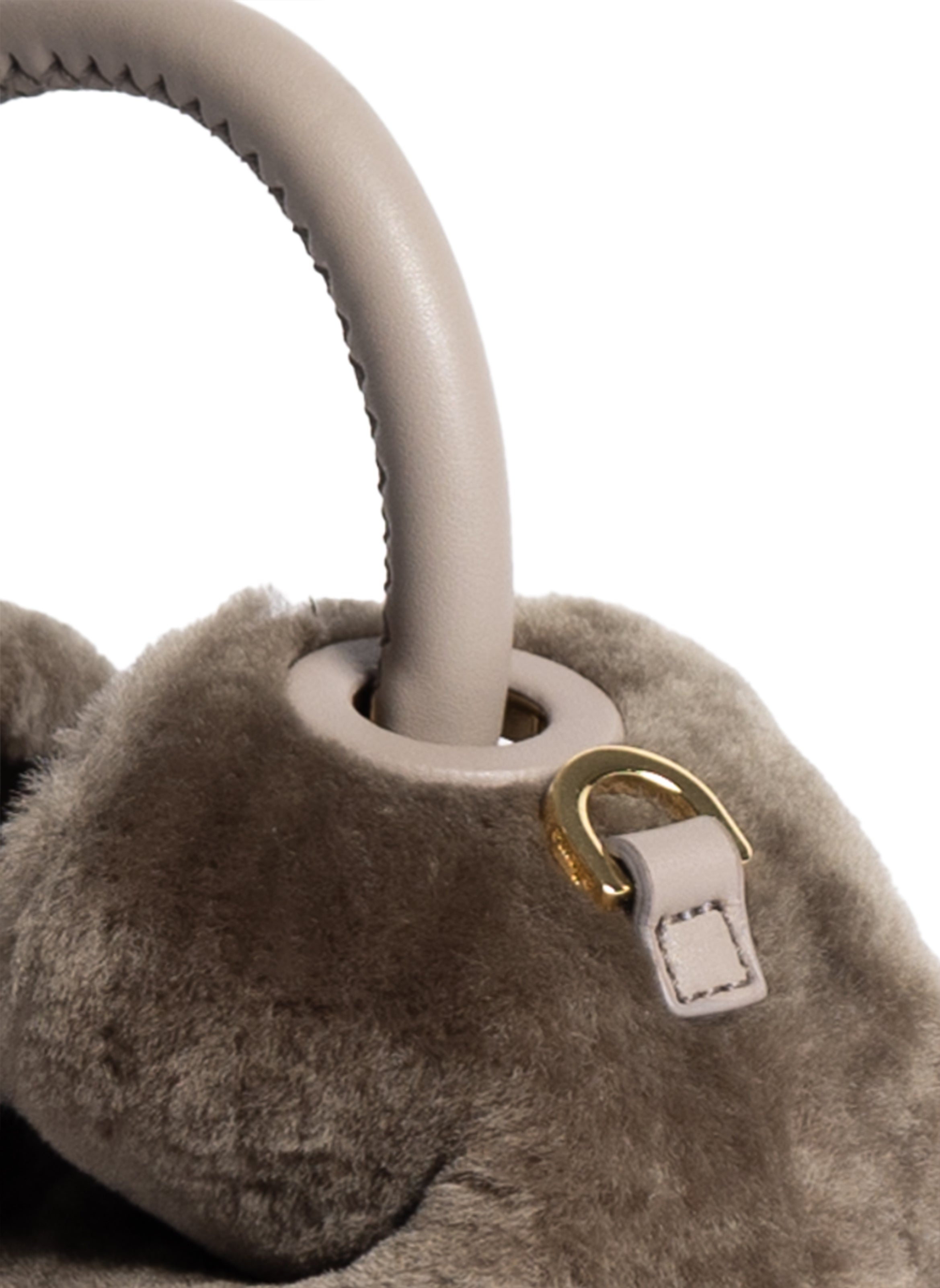 Madeleine Shearling Montone Grey - 4