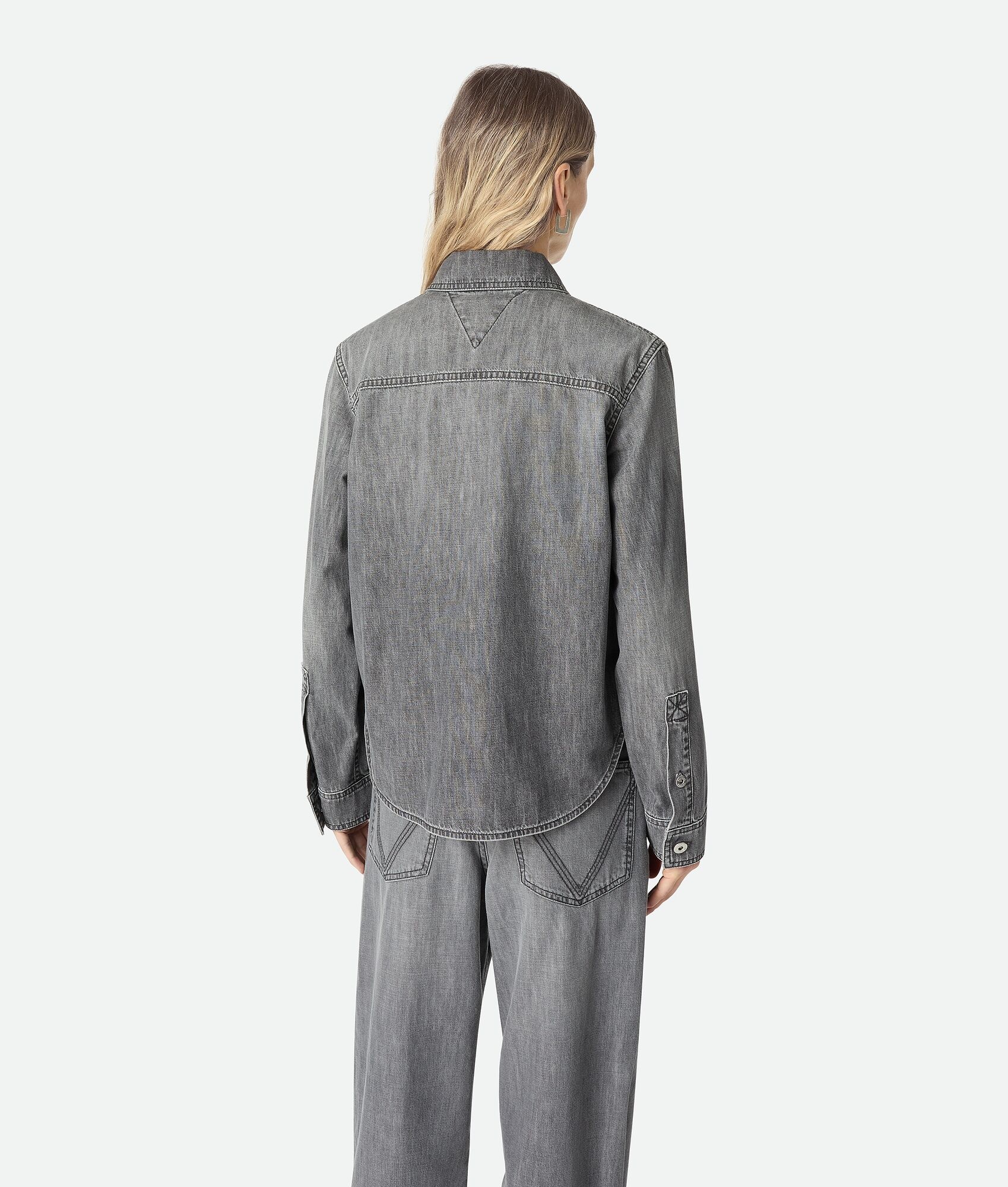 Black Denim Shirt - 3