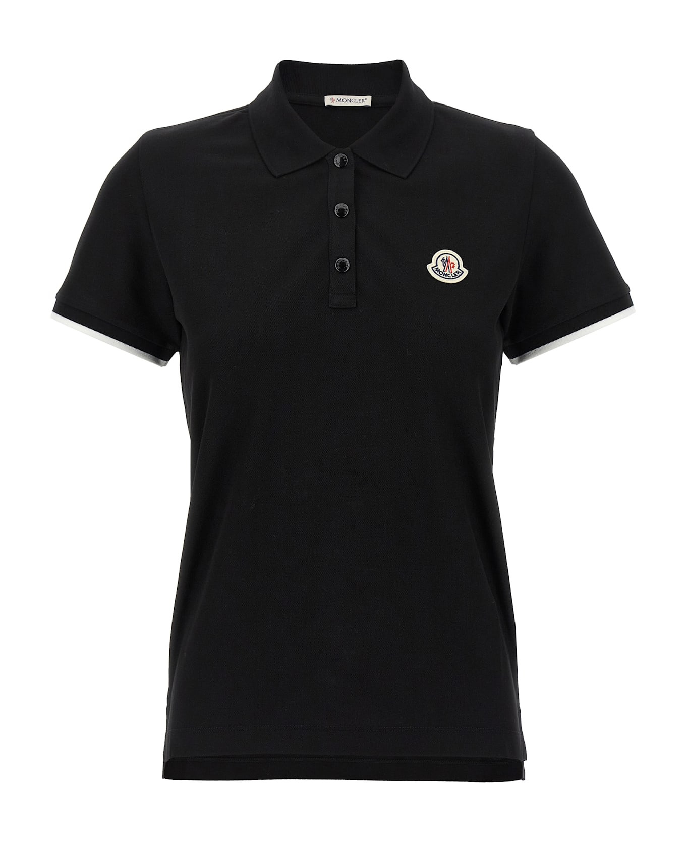 Logo Patch Polo Shirt - 1
