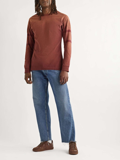 Maison Margiela Slim-Fit Striped Cotton-Jersey Sweatshirt outlook