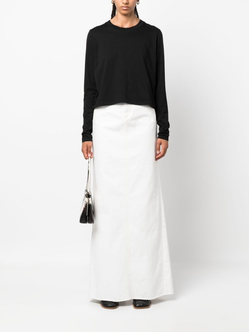 Loulou de Saison long-sleeve cotton T-shirt outlook