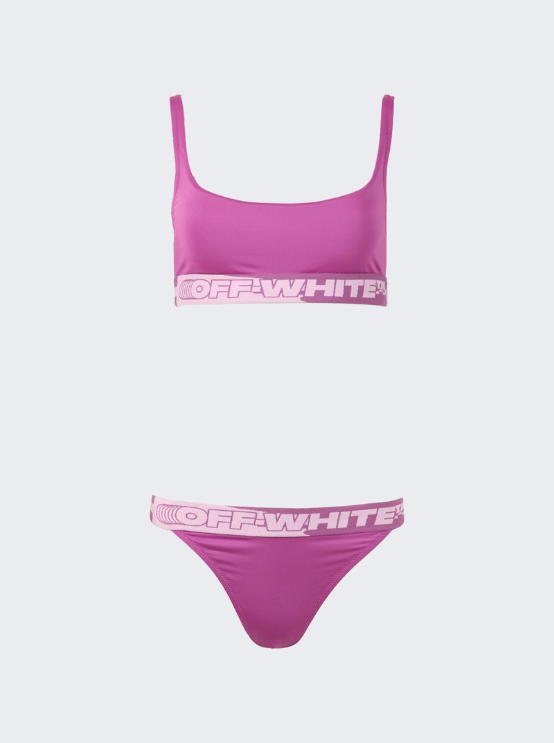 Logo Band Bikini Pink - 1