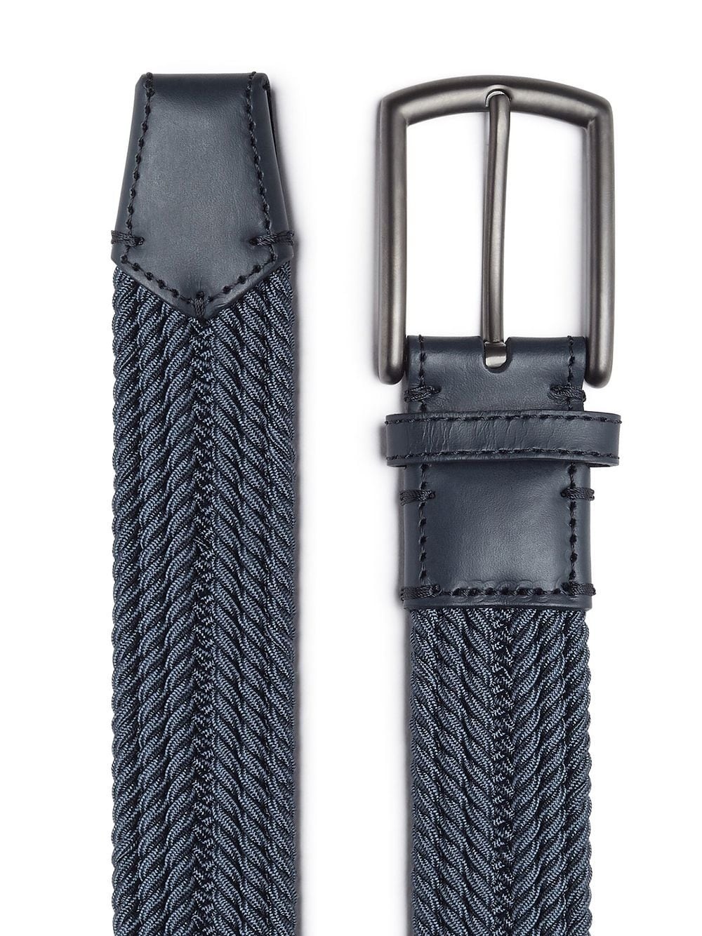 braided canvas belt - 2