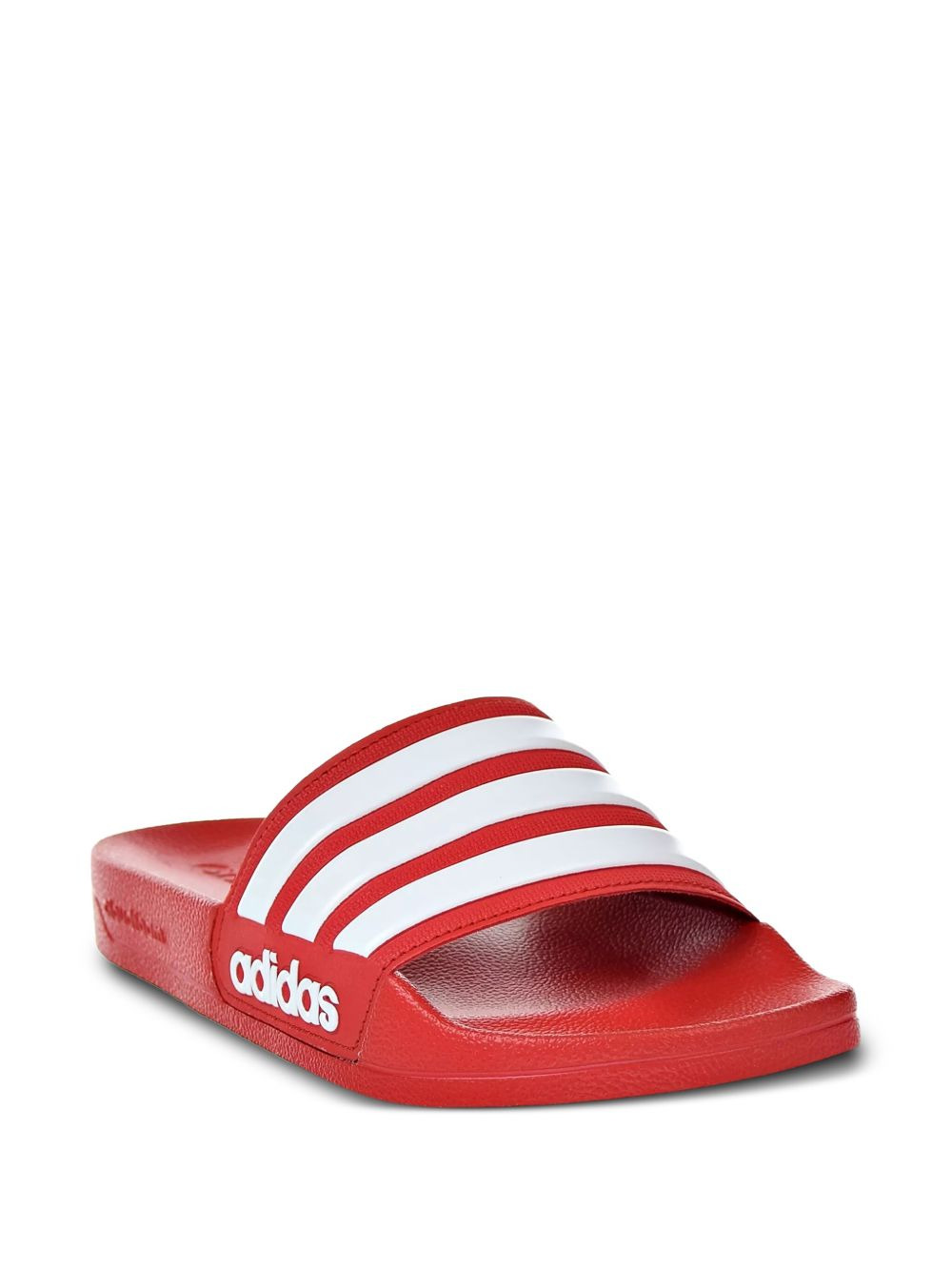 three-stripe cloudfoam slides - 2