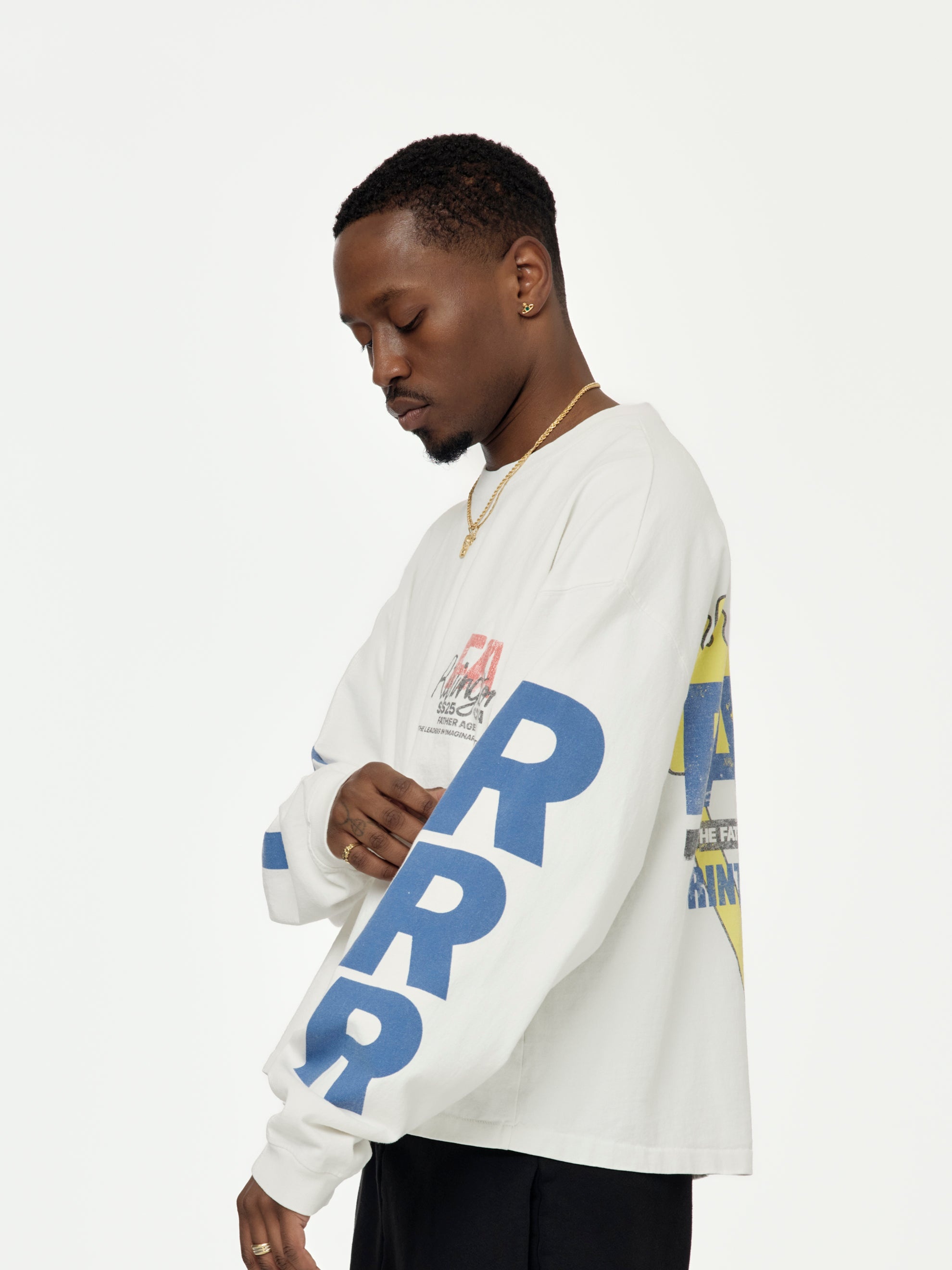 FA.CO LS TEE (OPTIC WHITE) - 3
