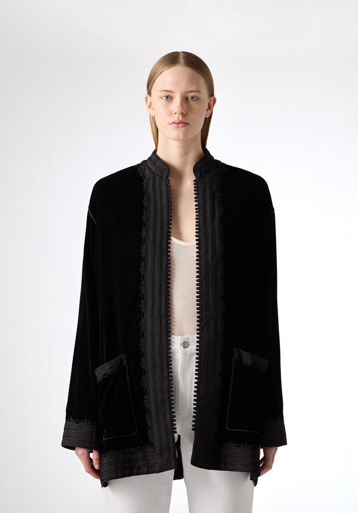 JACKET 177 BLACK VELVET - 3