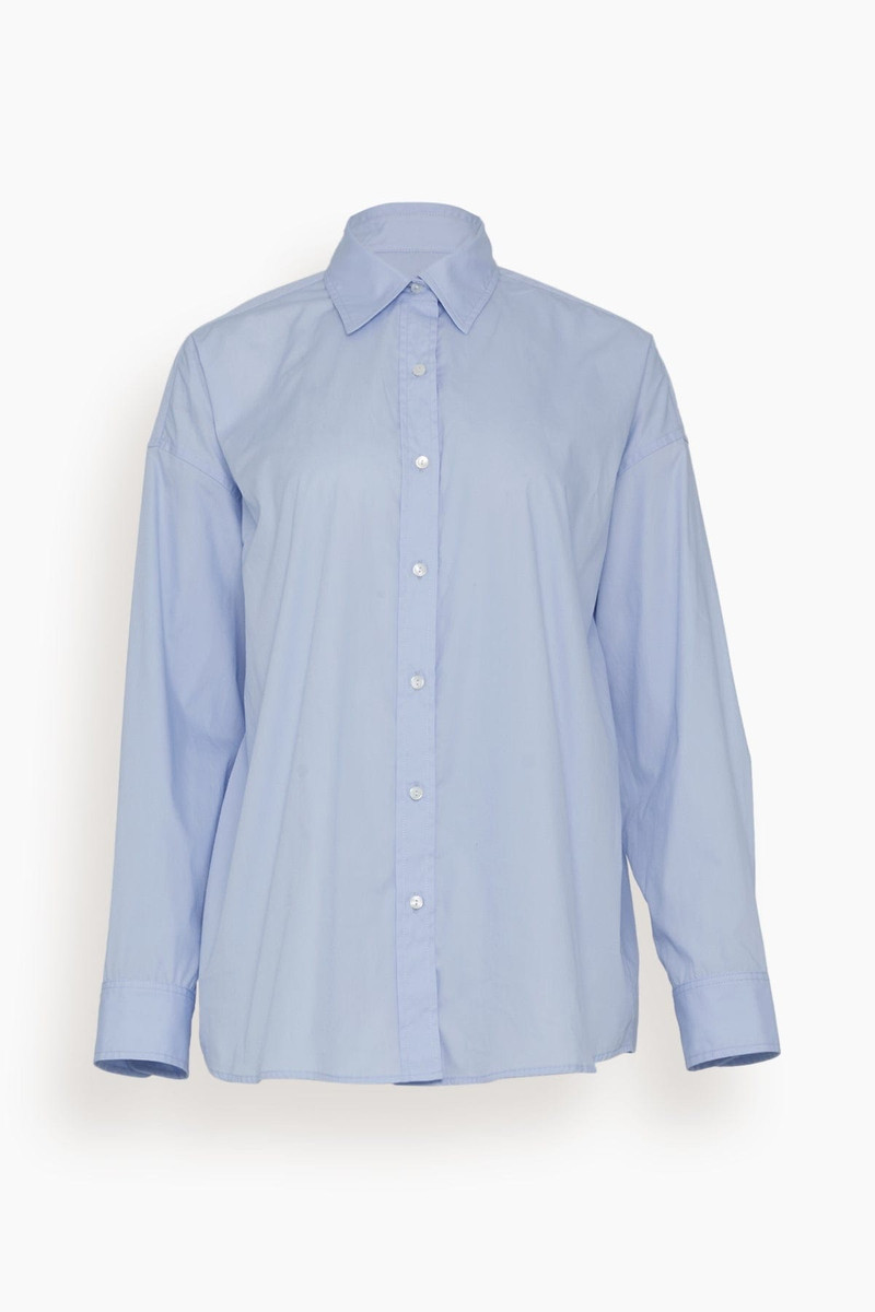 Mael Oversized Shirt in Light Blue 1