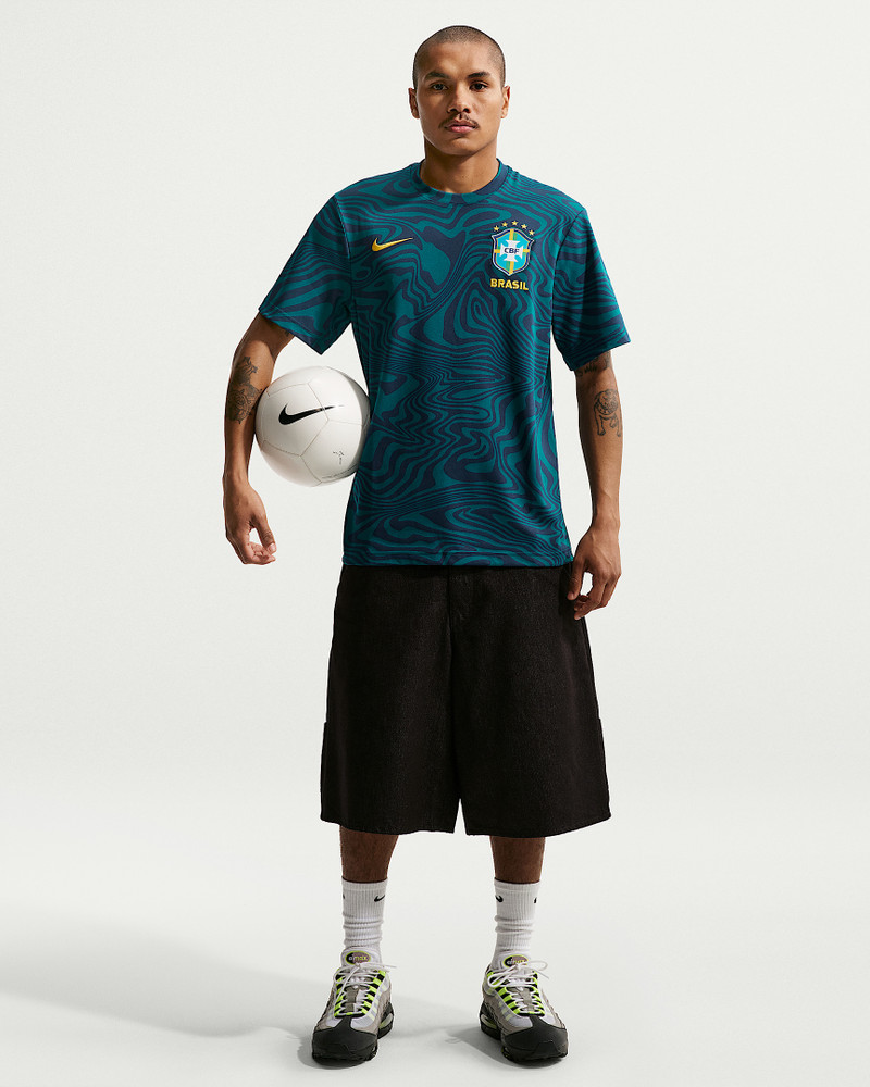 Brazil Primary Men's Nike Dri-FIT Soccer T-Shirt 4