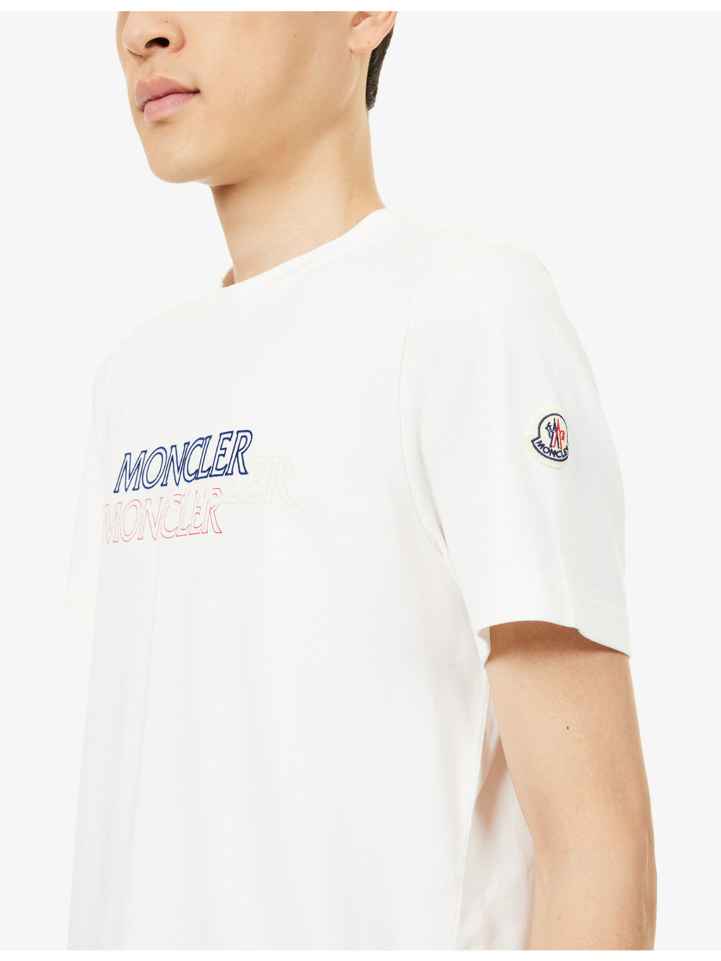 Logo-Print Crewneck Cotton T-Shirt - 5