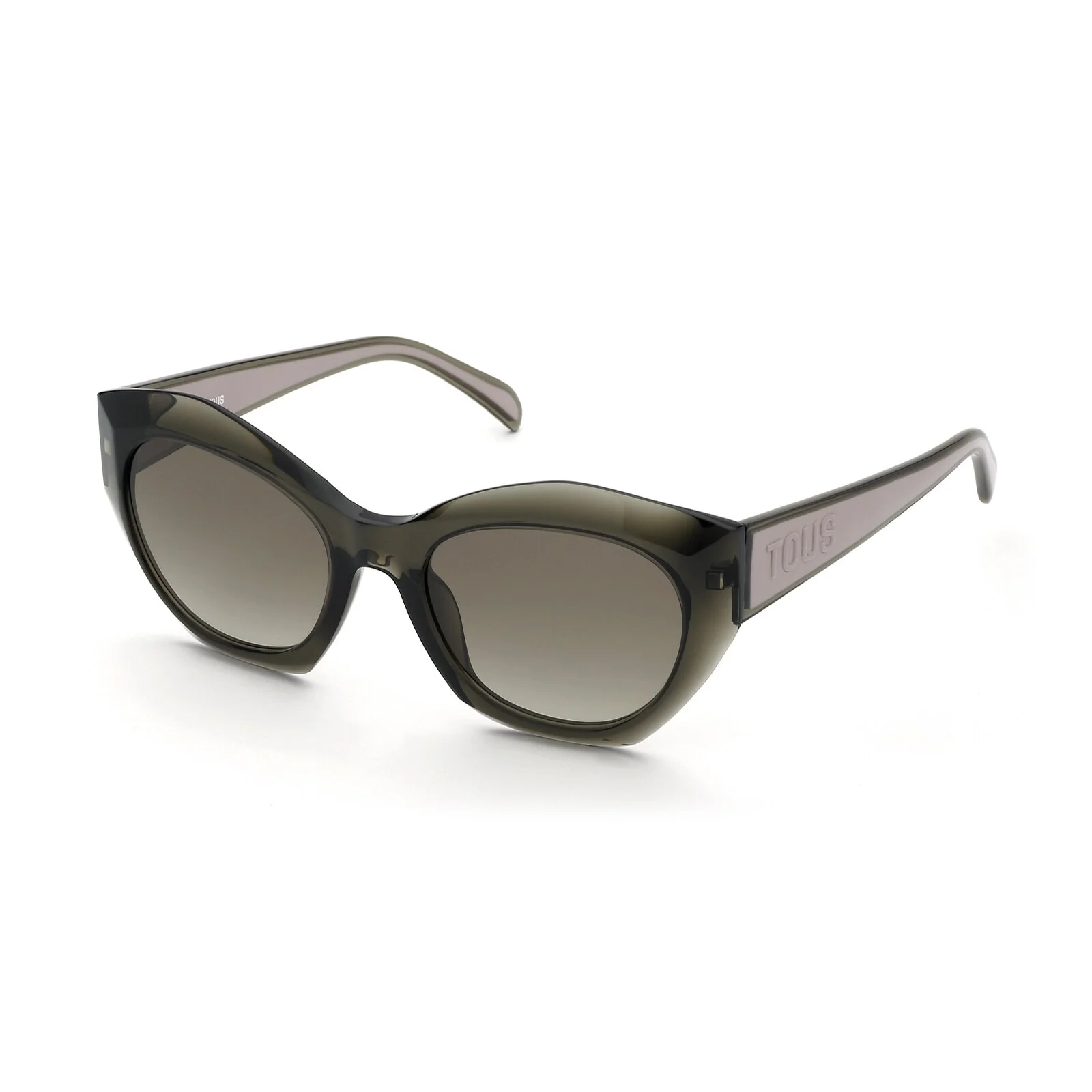 Gray Sunglasses TOUS Faceted Logo - 1