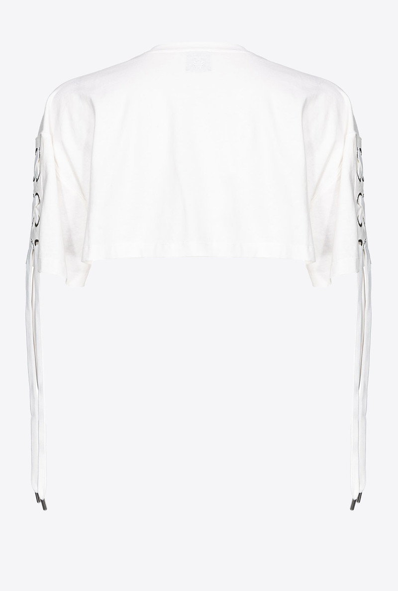CROP TOP WITH CRISS-CROSSING LACING 6
