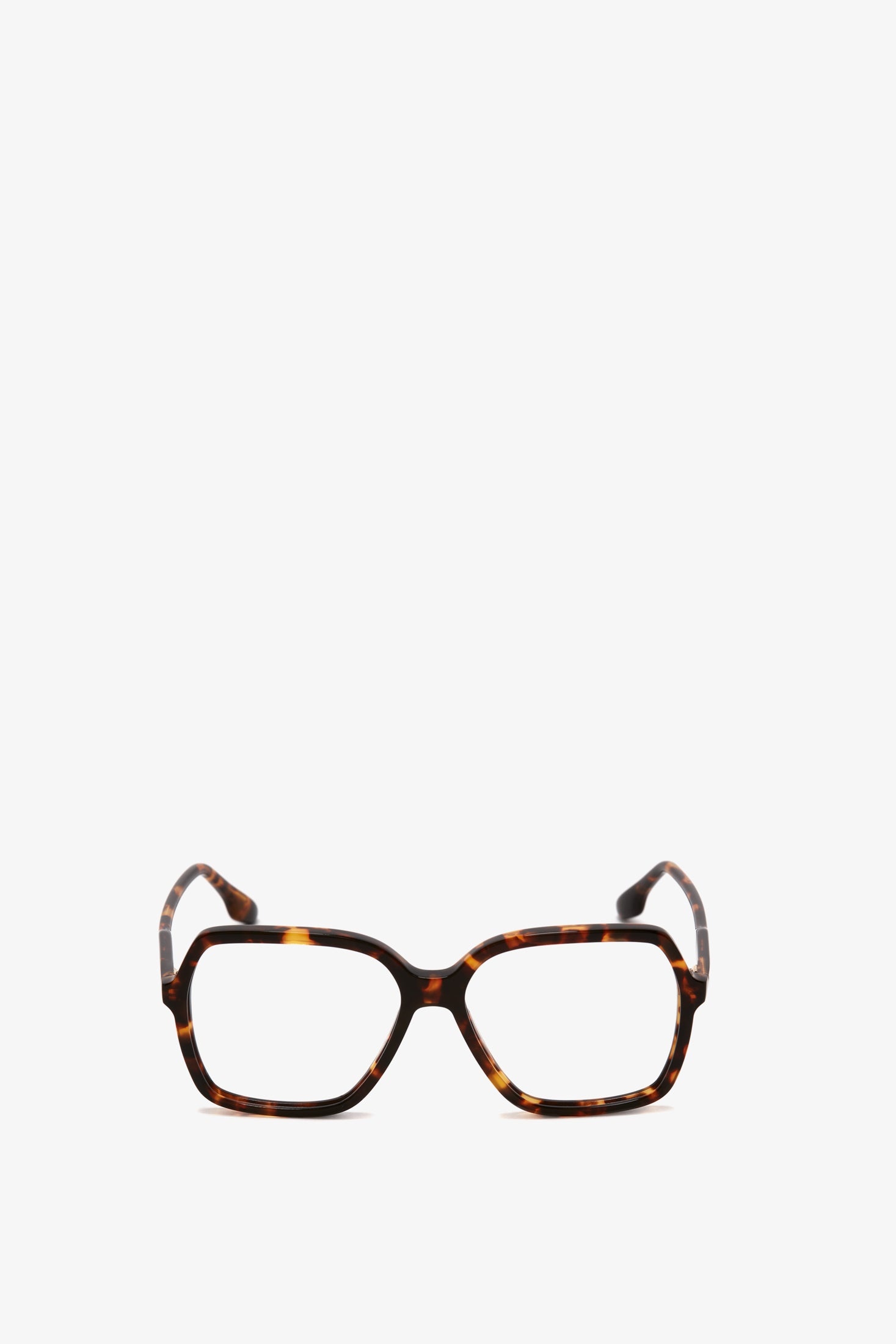 Guilloche Frame Opticals In Dark Havana - 1