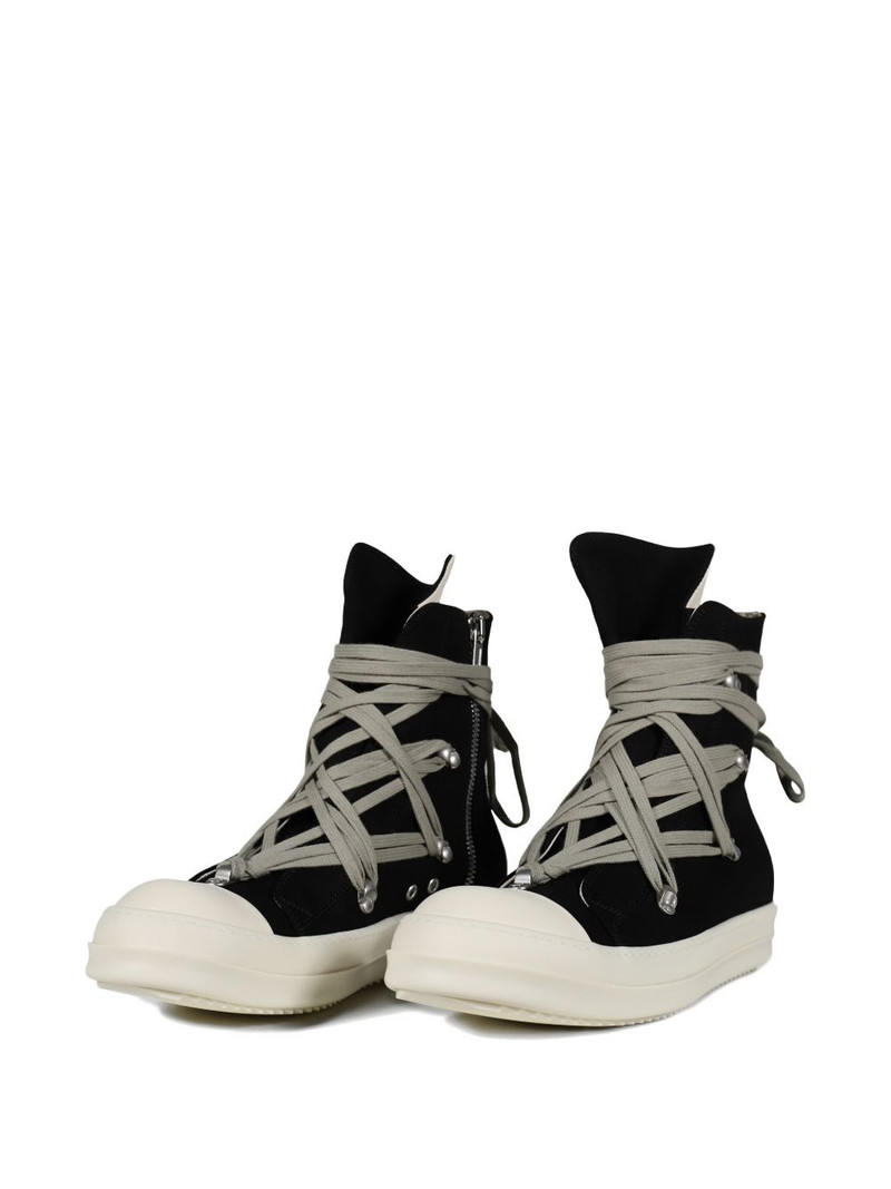Rick Owens DRKSHDW Concordians Megalace high-top sneakers outlook