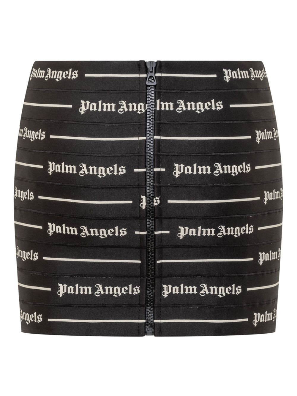 logo-print mini skirt - 2