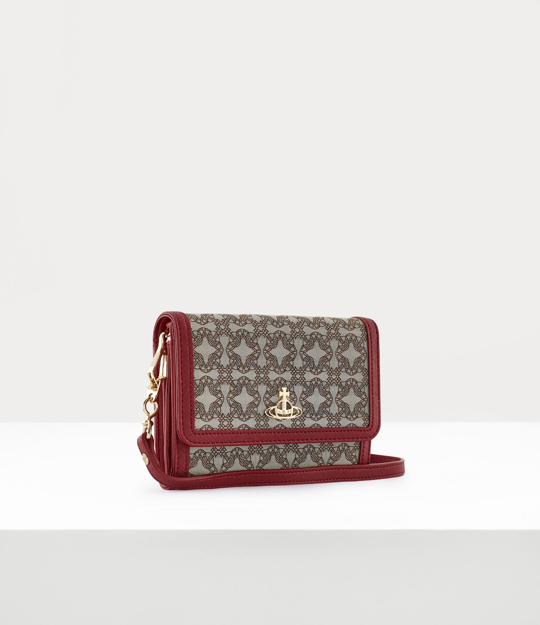 RE-JACQUARD ORBORAMA CROSSBODY WALLET - 3