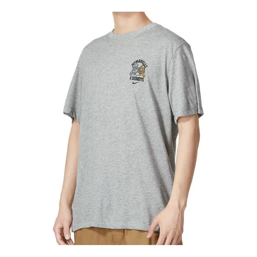 Nike Dumb-Bell T-Shirt 'Grey' FD0139-063 - 1